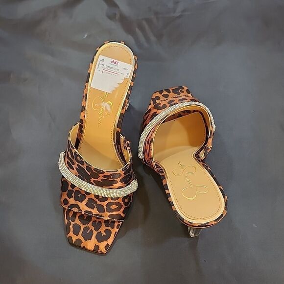 BRAND NEW JESSICA SIMPSON PIARIA STRAP RHINESTONE EMBELLISHMENTS SANDAL - Picture 9 of 15